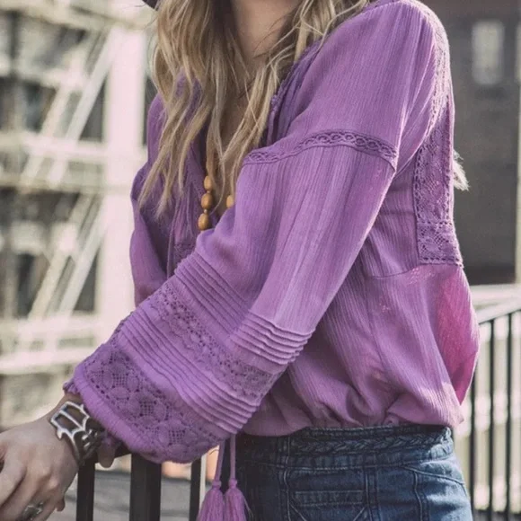 ISO!! Spell Orchid Folktown Blouse - Picture 2 of 4